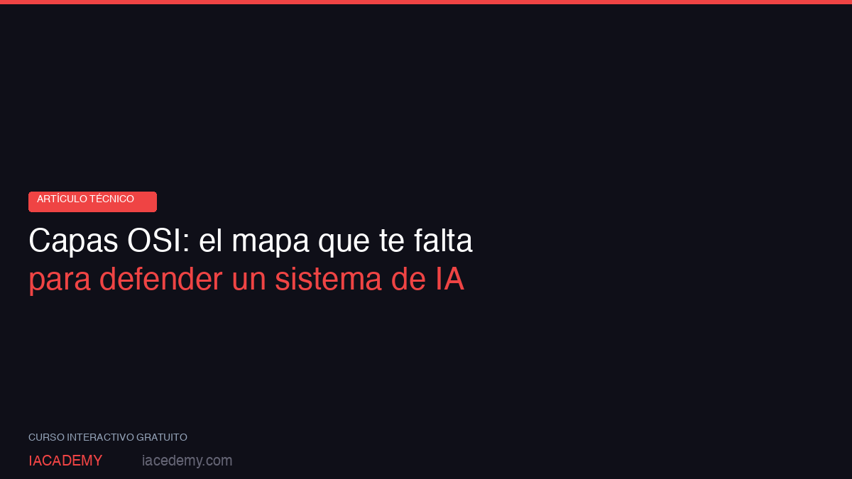 Curso interactivo de protección por capas OSI