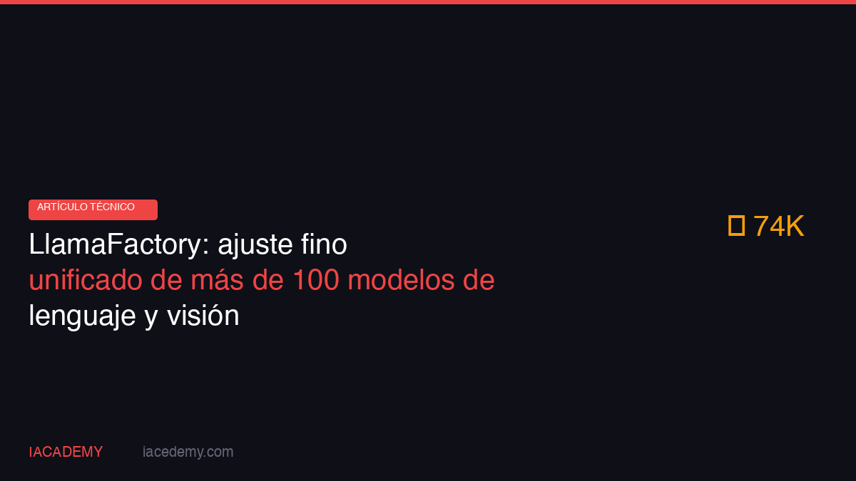 LlamaFactory: ajuste fino unificado de más de 100 modelos de lenguaje y visión